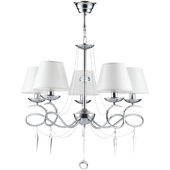 Люстра подвесная Freya FR2909-PL-05-CH Haley под лампы 5xE14 40W