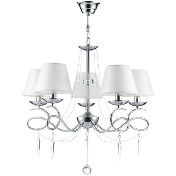 Люстра подвесная Freya FR2909-PL-05-CH Haley под лампы 5xE14 40W