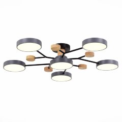 SLE6006-702-06 Светильник потолочный Серый/Серый LED 6*12W 3000K/4500K/6000K FAEMA SLE6006-702-06 Светильник потолочный Серый/Серый LED 6*12W 3000K/4500K/6000K FAEMA