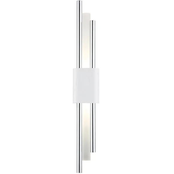 Бра Crystal Lux CARTA AP6W LED WHITE/CHROME