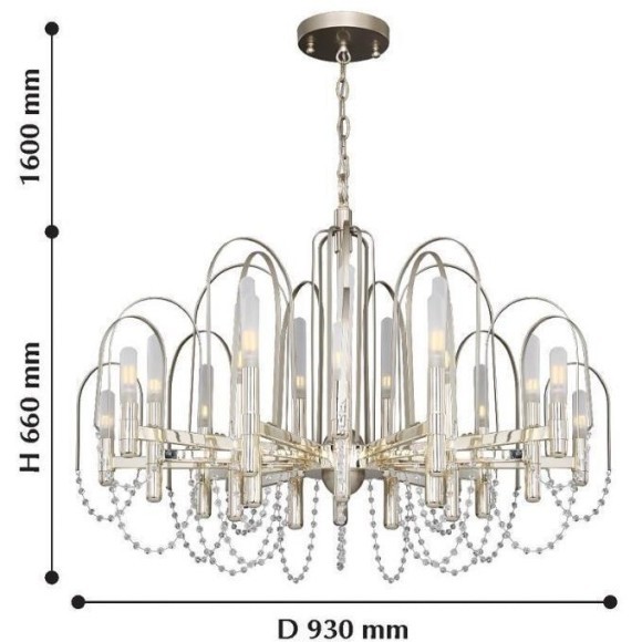 Подвесная люстра La Salute 2308-21P