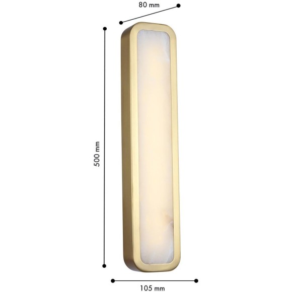 Бра  LED 1920LM 3000K IP44 Favourite 4727-1W Adamaris