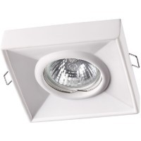 Гипсовый светильник под покраску Novotech 370493 YESO под лампу 1xGU10 50W