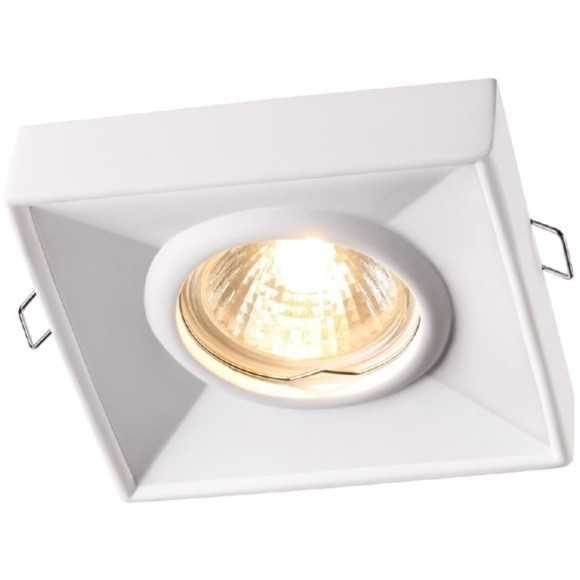 Гипсовый светильник под покраску Novotech 370493 YESO под лампу 1xGU10 50W