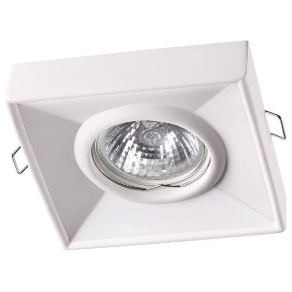 Гипсовый светильник под покраску Novotech 370493 YESO под лампу 1xGU10 50W