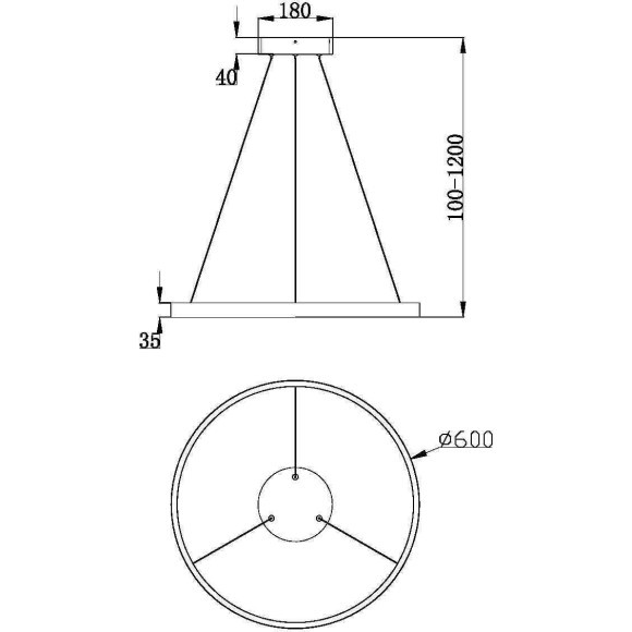 Подвесной светильник Maytoni MOD058PL-L32BK Подвесной светильник Maytoni MOD058PL-L32BK