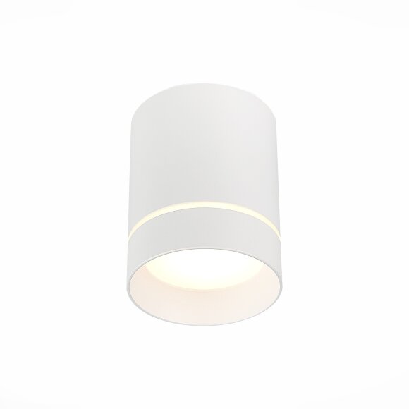 ST115.532.07 Светильник потолочный Белый LED 1*7W 3000K 490Lm Ra90 120° IP20 D79xH100 170-240V Накладные светильники
