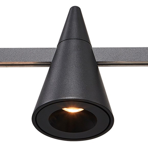 ST813.406.05 Магнитный трековый светильник черный LED 5W 3000K 325Lm Ra90 60° FARM