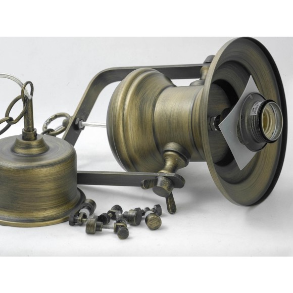 Подвесной светильник с 1 плафоном Lussole GRLSP-9612 MONSEY IP21 под лампу 1xE27 10W