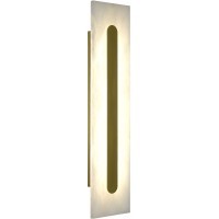SL6139.231.01 Светильник настенный ST-Luce золотистый/белый LED 1*12W 3000K GEOM