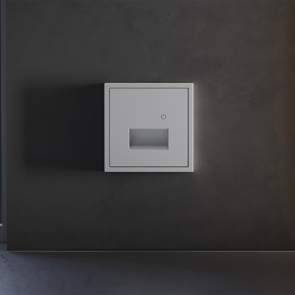 Накладка для подсветки светодиодной с датчиком, S70 (серый)