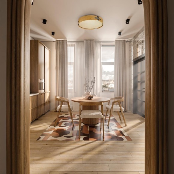 Светильник Sonex LED 65Вт 3000-6000K D450 IP20 пульт ДУ CORAGGIO 7721/65L