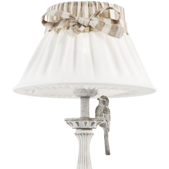 Настольная лампа с ленточкой Bird ARM013-11-W