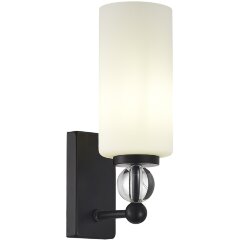 SL2003.401.01 Светильник настенный ST-Luce черный/белый E27 1*40W AURORA