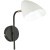 SLE103601-01 Светильник настенный Черный, Золотой/Белый E14 1*40W SATTA