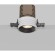 Maytoni Mini DL059-7W4K-TRS-B Черный круглый безрамочный светодиодный светильник-спот встраиваемый в ГКЛ, COB LED 7Вт 4000K 50° 650Лм CRI90 IP20 220V светодиоды Bridgelux, диммируемые при смене блока питания