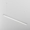 Maytoni Technical LL312021 Подвесной линейный LED-светильник длиной 1.5 м, SMD 2835, 30Вт, 3000К, 2400Лм, CRI90, 120°, 220V, IP33, белый алюминий, рассеиватель белый матовый, 1500x50x50 мм, комплектация: профиль, рассеиватель, лента, тросы 2м, блок питани
