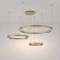 Люстра подвесная Maytoni MOD058PL-L100BS4K Rim светодиодная 3xLED 115W