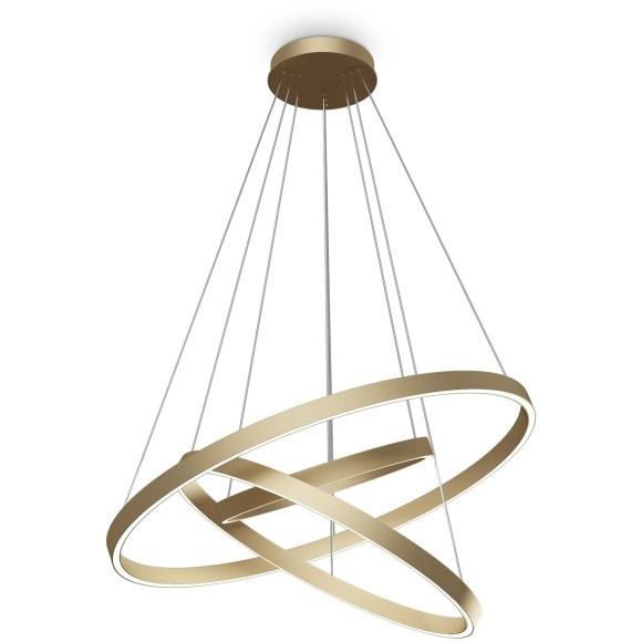 Люстра подвесная Maytoni MOD058PL-L100BS4K Rim светодиодная 3xLED 115W