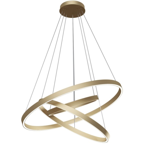 Люстра подвесная Maytoni MOD058PL-L100BS4K Rim светодиодная 3xLED 115W