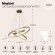 Люстра подвесная Maytoni MOD058PL-L100BS4K Rim светодиодная 3xLED 115W