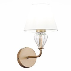 SLE107421-01 Светильник настенный Золотистый/Белый E14 1*60W DALIDA SLE107421-01 Светильник настенный Золотистый/Белый E14 1*60W DALIDA