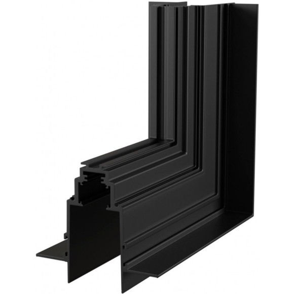 Угловой коннектор внешний вертикальный для накладного шинопровода Maytoni Gravity TRA004OCL-22B Угловой коннектор внешний вертикальный для накладного шинопровода Maytoni Gravity TRA004OCL-22B