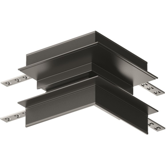 Угловой коннектор внешний вертикальный для накладного шинопровода Maytoni Gravity TRA004OCL-22B Угловой коннектор внешний вертикальный для накладного шинопровода Maytoni Gravity TRA004OCL-22B