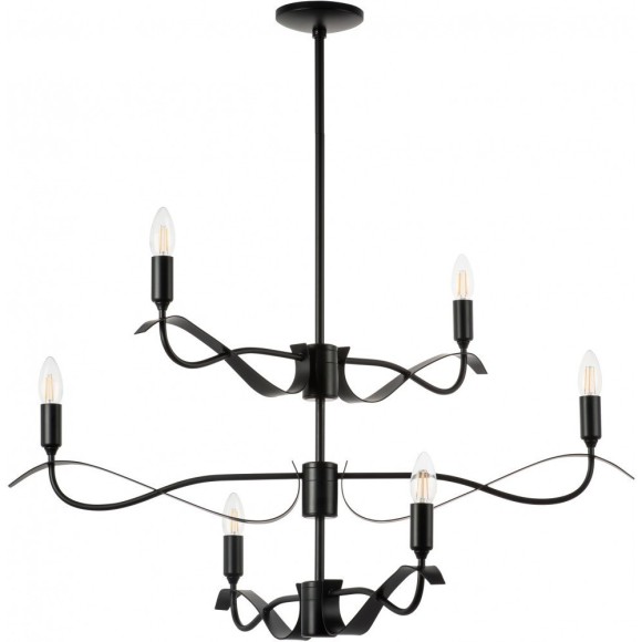 Люстра на штанге Lightstar 733267 Ragno под лампы 6xE14 240W