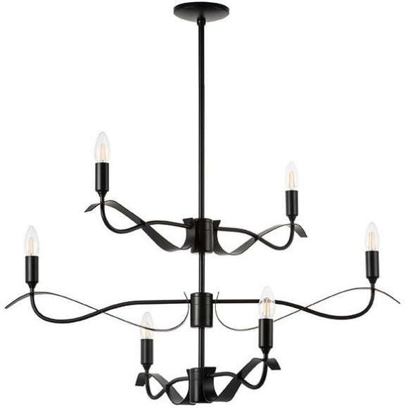 Люстра на штанге Lightstar 733267 Ragno под лампы 6xE14 240W