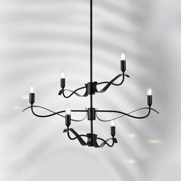 Люстра на штанге Lightstar 733267 Ragno под лампы 6xE14 240W