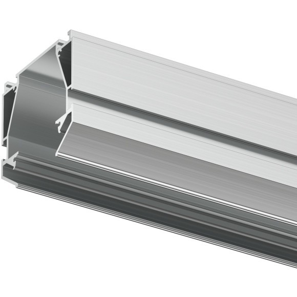 Профиль для монтажа накл. шинопроводов в гарпунный нат. потолок Smart 220V Denkirs TR3044-AL