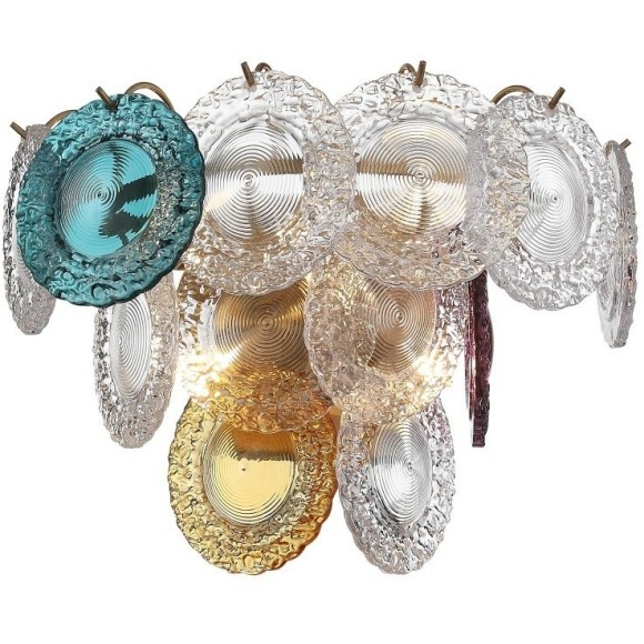 SL420.201.05 Бра ST-Luce Золотистый/Разноцветный G9 5*5W CONELI