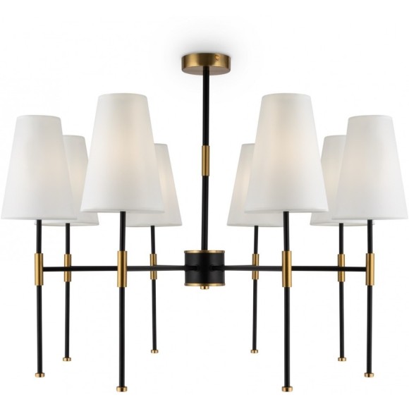 Люстра потолочная Freya FR5196PL-08BBS Tida под лампы 8xE14 40W