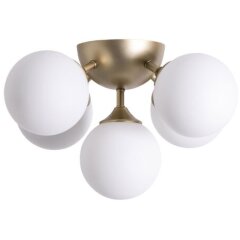 Люстра потолочная Arte Lamp A2704PL-5SG FOBOS под лампы 5xE14 60W Люстра потолочная Arte Lamp A2704PL-5SG FOBOS под лампы 5xE14 60W