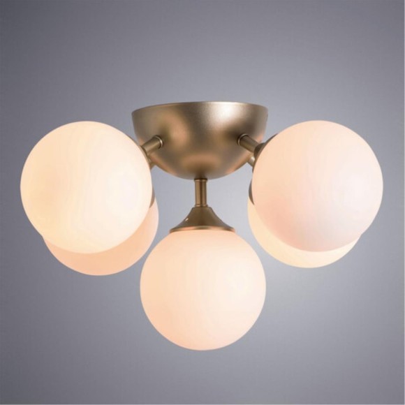 Люстра потолочная Arte Lamp A2704PL-5SG FOBOS под лампы 5xE14 60W Люстра потолочная Arte Lamp A2704PL-5SG FOBOS под лампы 5xE14 60W