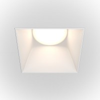 Встраиваемый светильник Maytoni DL051-01-GU10-SQ-W Share под лампу 1xGU10 20W