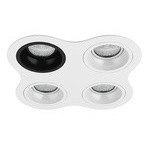 Встраиваемый светильник Lightstar D64607060606 Domino под лампы 4xGU5.3 200W