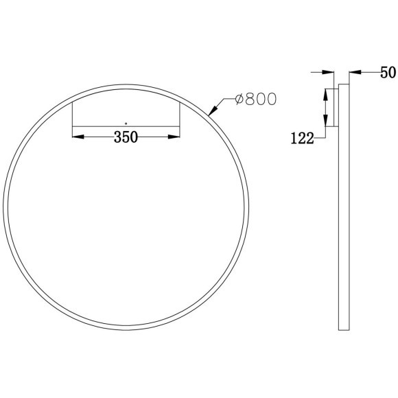 Бра Maytoni MOD058WL-L50BS4K Rim светодиодная LED 51W Бра Maytoni MOD058WL-L50BS4K Rim светодиодная LED 51W
