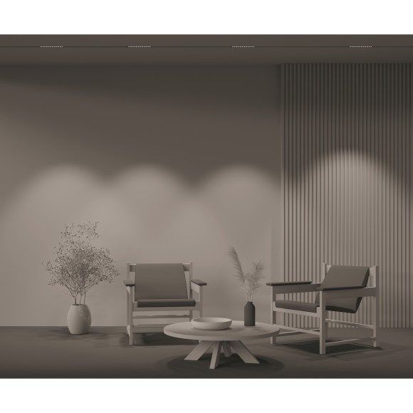 TR031-2-12W3K-B Трековый магнитный светодиодный светильник Maytoni Exility CRI90+ 3000К 840Лм 36° 12Вт