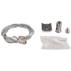 Комплект из 2 подвесов для накл. шинопровода Space 48V Crystallux CLT 0.203 01 Комплект из 2 подвесов для накл. шинопровода Space 48V Crystallux CLT 0.203 01