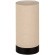 900861 Настольная лампа FENIGLIA, 1X40W (E27), H255, сталь, черный / текстиль, лен, бежевый
