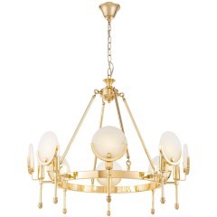 Подвесная люстра Lumina Deco Montego LDP 8010-8 F.GD