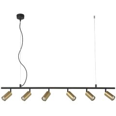 Светильник потолочный Crystal Lux CLT 015C6 L1200 BL-GO