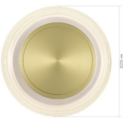 SL6239.201.03 Светильник настенный ST-Luce золото/прозрачный LED 1*7W 3000K FRITTELA SL6239.201.03 Светильник настенный ST-Luce золото/прозрачный LED 1*7W 3000K FRITTELA