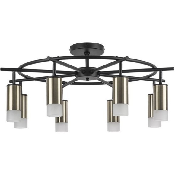 Люстра на штанге Lightstar LR7183181 Rullo под лампы 8xGU10 400W