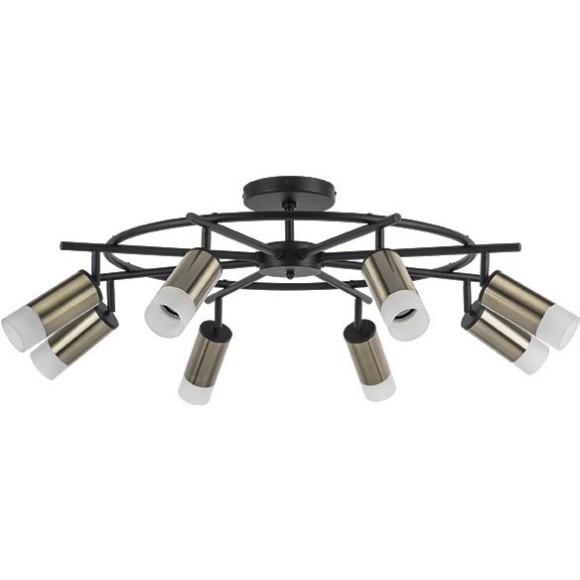 Люстра на штанге Lightstar LR7183181 Rullo под лампы 8xGU10 400W