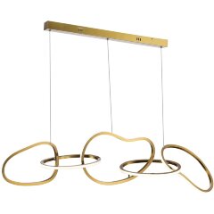 SL6505.203.45 Светильник подвесной ST-Luce Золотистый/Золотистый LED 1*45W 4000K ABRA SL6505.203.45 Светильник подвесной ST-Luce Золотистый/Золотистый LED 1*45W 4000K ABRA