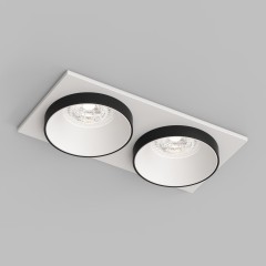 Встраиваемый светильник, IP 20, 50 Вт, GU10, Denkirs DK2422-BK Встраиваемый светильник, IP 20, 50 Вт, GU10, Denkirs DK2422-BK