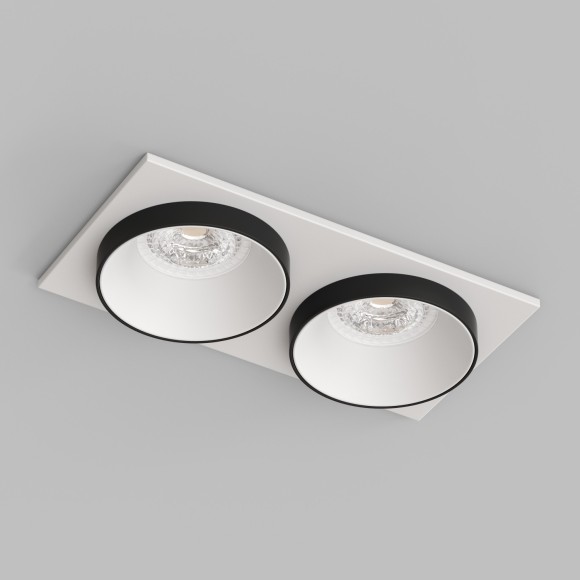 Встраиваемый светильник, IP 20, 50 Вт, GU10, Denkirs DK2422-BK Встраиваемый светильник, IP 20, 50 Вт, GU10, Denkirs DK2422-BK